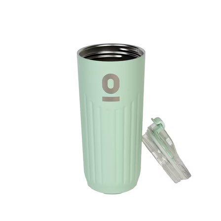 Paslanmaz Çelik Yeşil Mug Şişe Termos 550 ml No:62