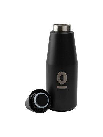 Espressolab Paslanmaz Çelik Siyah Şişe Termos 550 ml No:67