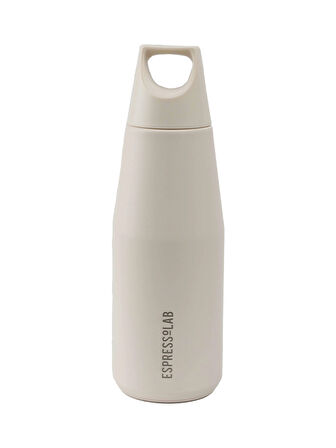 Espressolab Paslanmaz Çelik Açık Beyaz Şişe Termos 550 ml No:69