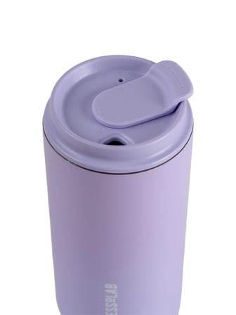  Paslanmaz Çelik Lila Mug Termos Termos Bardak 470 ml No:162