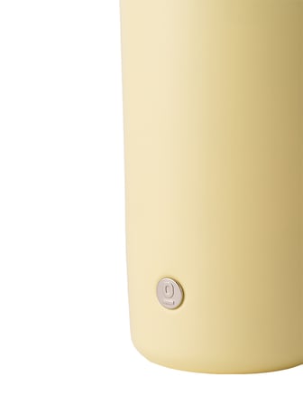 Sarı Mat Dokulu Paslanmaz Çelik Termos 450 ml Kapaklı No:141