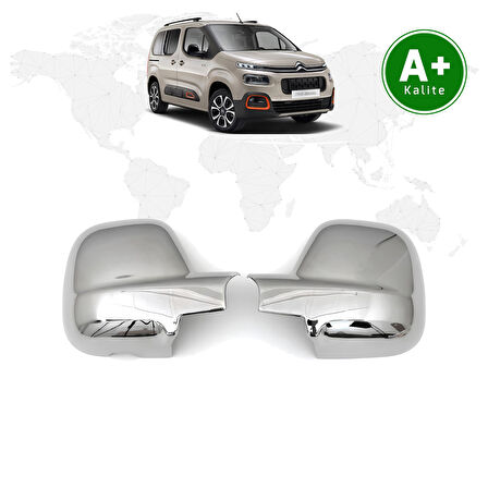 Citroen Berlingo Krom Ayna Kapağı 2019 Model ve Sonrası