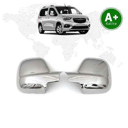Opel Combo Krom Ayna Kapağı 2019 Model ve Sonrası
