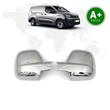 Peugeot Partner Krom Ayna Kapağı 2019 Model ve Sonrası