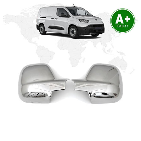 Toyota Proace Cıty Panelvan Krom Ayna Kapağı 2024 Model ve Sonrası