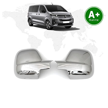 Citroen Jumpy Krom Ayna Kapağı 2017 Model ve Sonrası