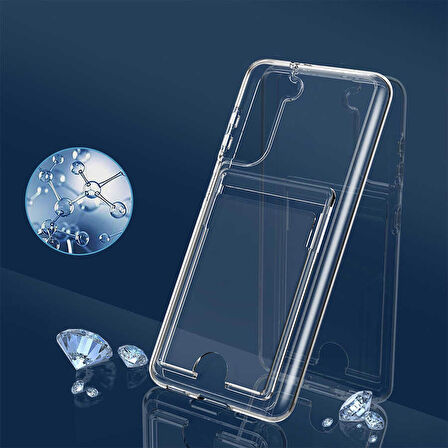 Gpack Samsung Galaxy S23 Plus Kılıf Ensa Lüx Kartlıklı Sert TPU Silikon