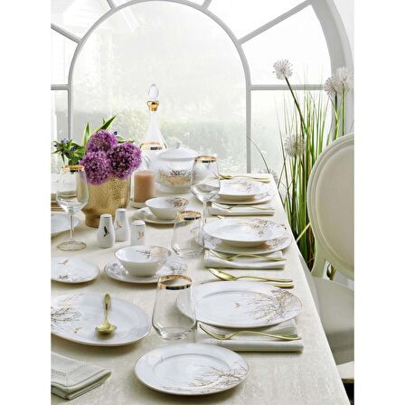 Pierre Cardin Petrina 60 Parça 12 Kişilik Yemek Takımı