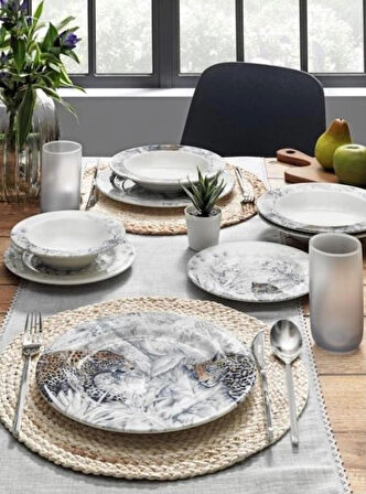 Pierre Cardin Kenya 24 Parça 6 Kişilik Yemek Takımı