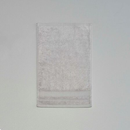 Linens Soft Pamuk Havlu Gri 30x45 cm