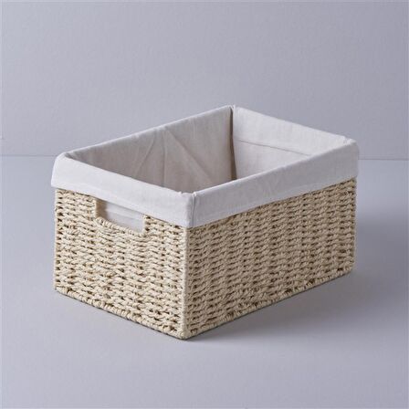 Linens Carry Çamaşır Sepeti Naturel 30X20X15 Cm