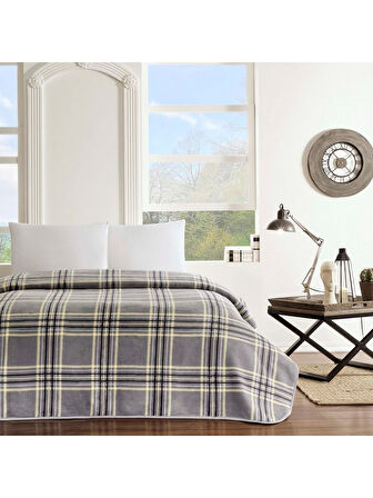 TAÇ FAUSTO POLYESTER BATTANİYE TEK KİŞİLİK ANTRASIT