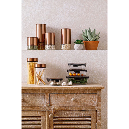 Pierre Cardin Gusto Copper Cam 20cm 2'li Kavanoz Seti