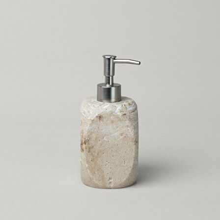 Linens Grace 8,8X11,6/17,7 cm Sıvı Sabunluk Bej
