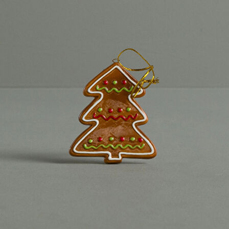 Linens Cookie Pine 7x1x8 cm Ağaç Süsü