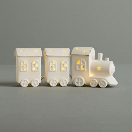 Linens Train 29x6,6x10,5 cm Led Dekor