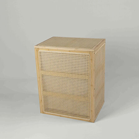 Linens Luther Çamaşır Sepeti 53x39x65 cm Nat