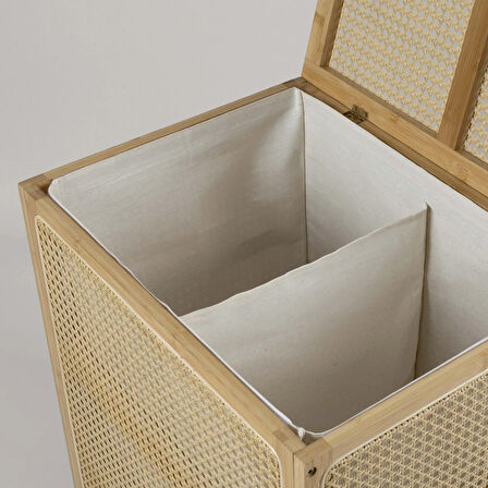 Linens Luther Çamaşır Sepeti 53x39x65 cm Nat