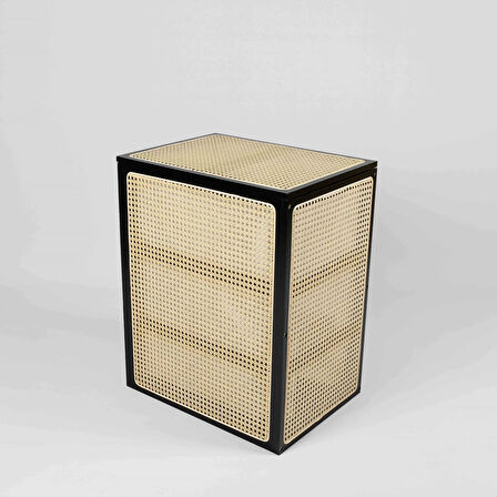 Linens Luther Çamaşır Sepeti 53x39x65 cm Siyah