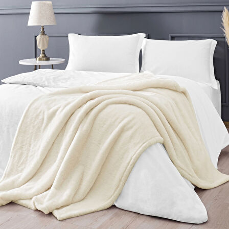 Linens Mathie Throw / TV Battaniyesi Ekru