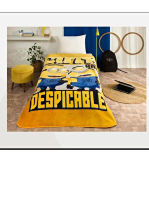 TAÇ LİSANSLI MINIONS 4 BATTANİYE TEK KİŞİLİK