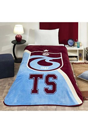 TAÇ LİSANSLI TRABZONSPOR LOGO BATTANİYE TEK KİŞİLİK