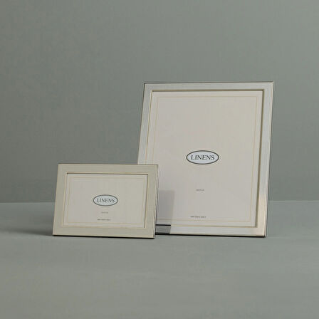 Linens Trina Metal 20x25 cm Çerçeve Gümüş