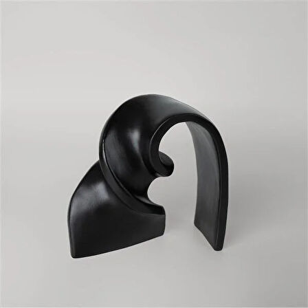 Linens Vina 18x7,5x18 cm Dekor Siyah