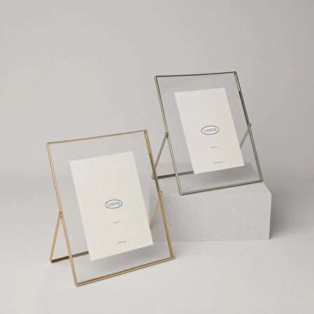 Linens Metal Stark 20x25 cm Çerçeve Gold