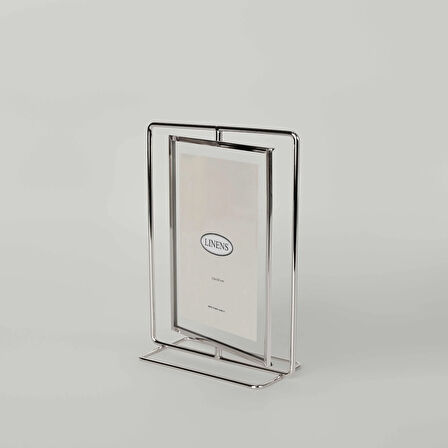 Linens Metal Linery 13x18 cm Çerçeve Gümüş