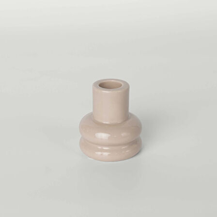 Linens Sancia 6x6x7 cm Mumluk Bej