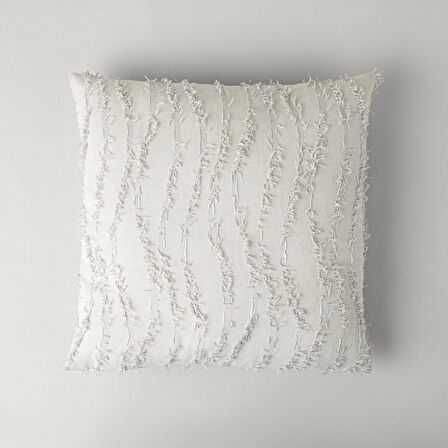 Linens Michel Kırlent Kılıfı 45x45 cm Gri