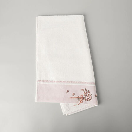 Linens Bella Bambu Yüz Havlusu 50X85 Cm Ekru