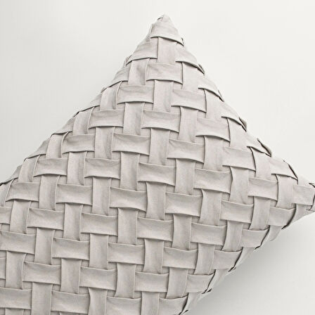 Linens Arvis 30x50 cm Kırlent Kılıfı Gri