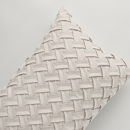 Linens Arvis 30x50 cm Kırlent Kılıfı Bej