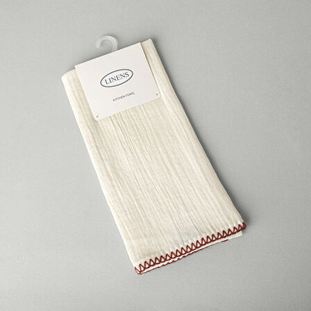 Linens Lou 40x60 cm Kurulama Bezi Ekru