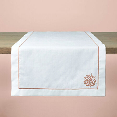 Linens Shell 50X170 cm Runner Ekru Mercan