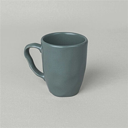 Linens Laurel Seramik 370 ml Kupa Yeşil