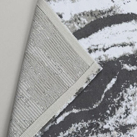 Linens Stone 2'li 60x100 / 50x60 cm Banyo Paspas Seti Gri
