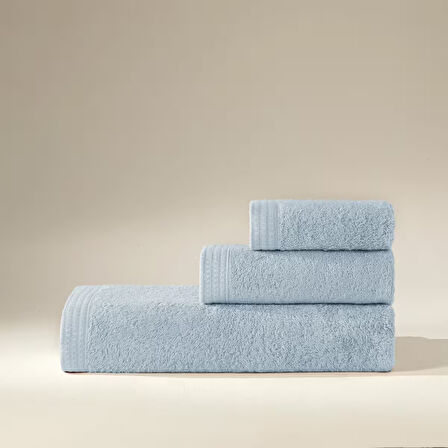 Linens Cozy Bambu 30x45 cm El Havlusu Mavi