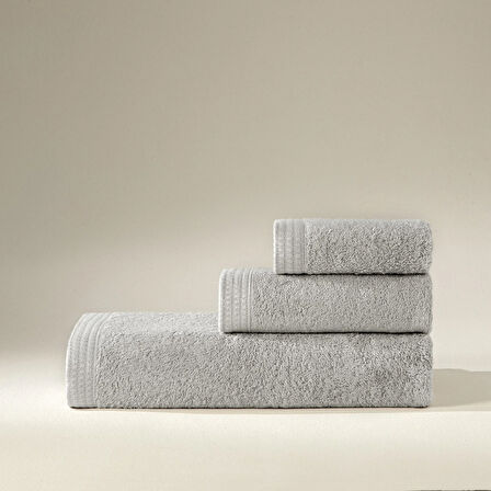 Linens Cozy Bambu 50x85 cm Yüz Havlusu Koyu Gri