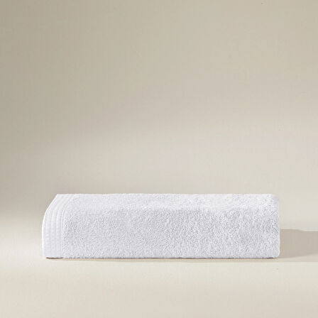 Linens Cozy Bambu 85x150 cm Banyo Havlusu Beyaz