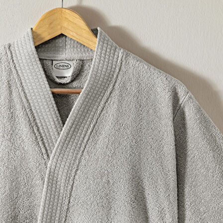 Linens Cozy Bambu S/M Bornoz Koyu Gri