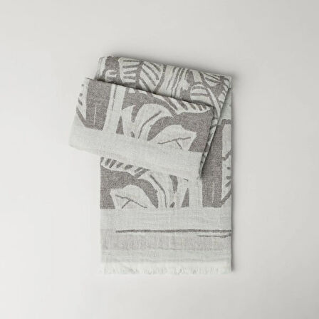 Linens Flora 90X170 cm Peştamal Bej