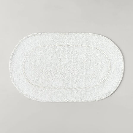 Linens Tessa 60x100 cm Banyo Paspası Ekru