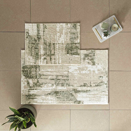 Taç Vega 2'li Pamuklu Paspas Yeşil