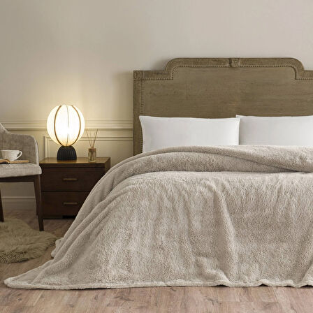 Linens Mathie Çift Kişilik Vizon Battaniye