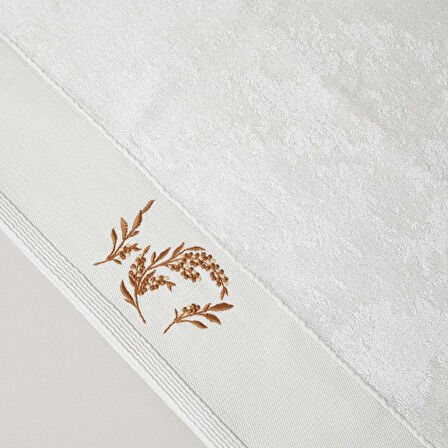 Linens Faela Bambu 50x85 Cm Yüz Havlusu Bej