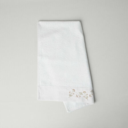 Linens Mirel Bambu 50x85 Cm Yüz Havlusu Beyaz