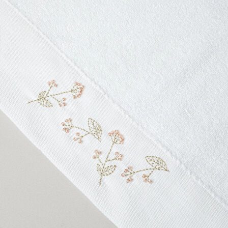 Linens Mirel Bambu 50x85 Cm Yüz Havlusu Beyaz